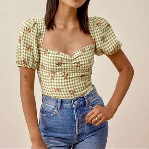 REFORMATION Marmalade top